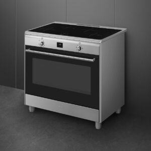 Induction Hob 90cm Smeg Cooker CG90CIXT