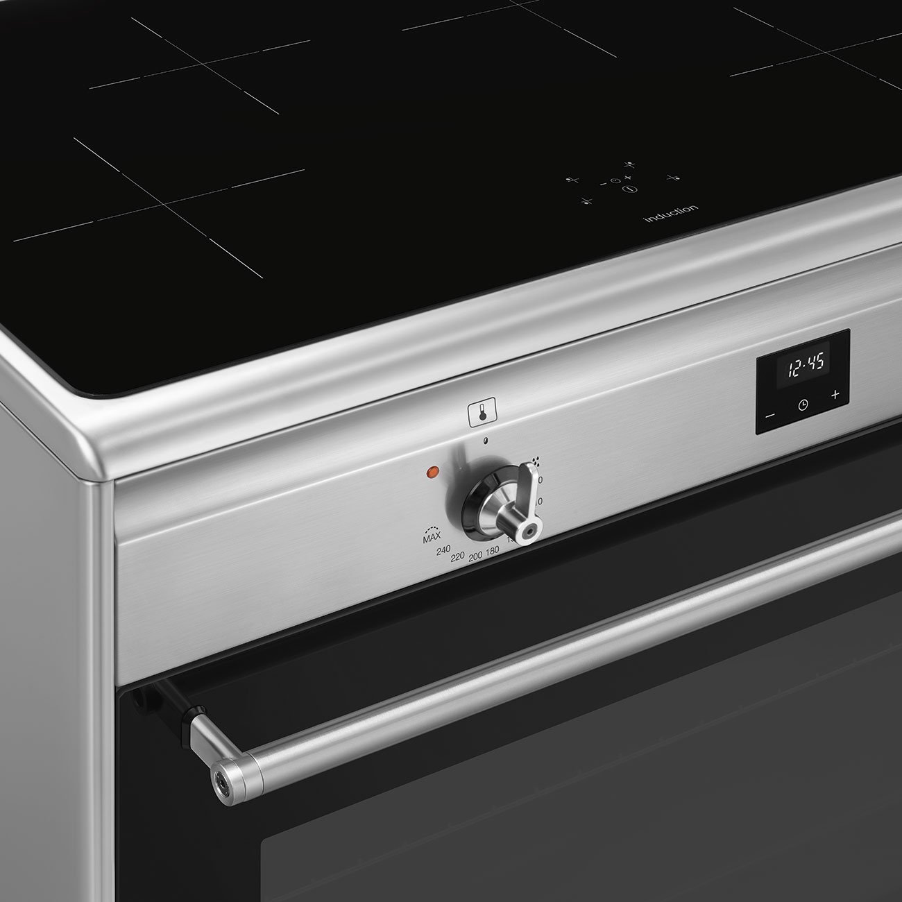 Induction Hob 90cm Smeg Cooker CG90CIXT - Image 7