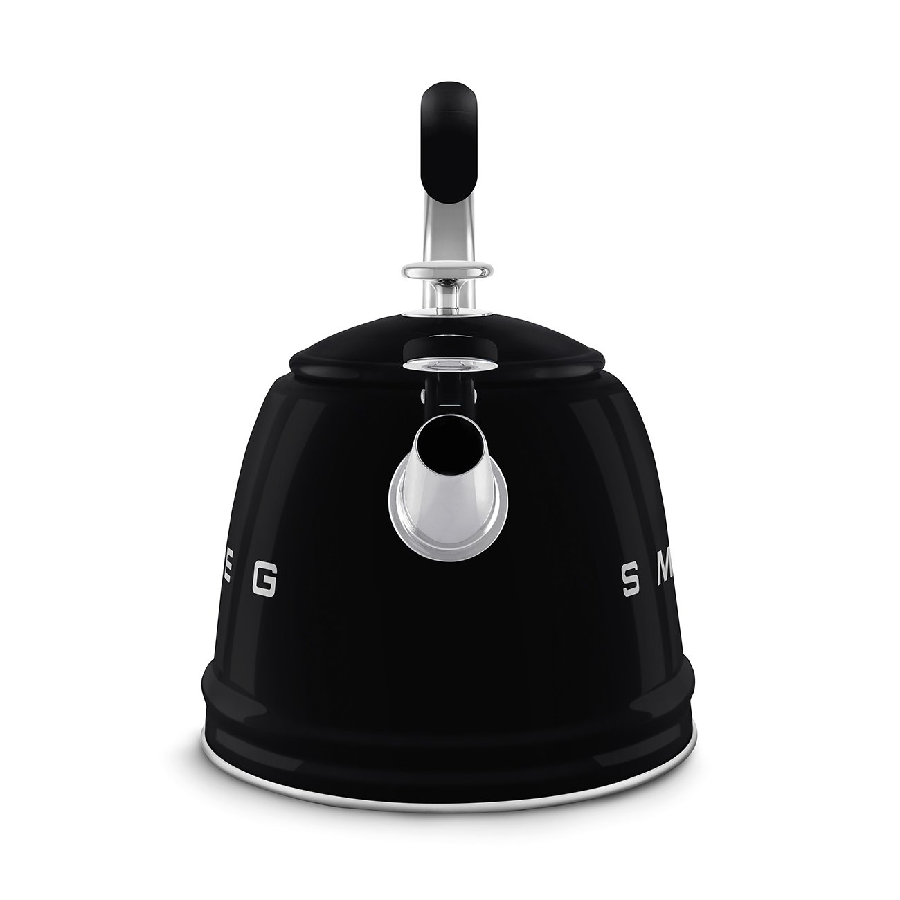 Smeg 2.3L Black Whistling Kettle - Image 5