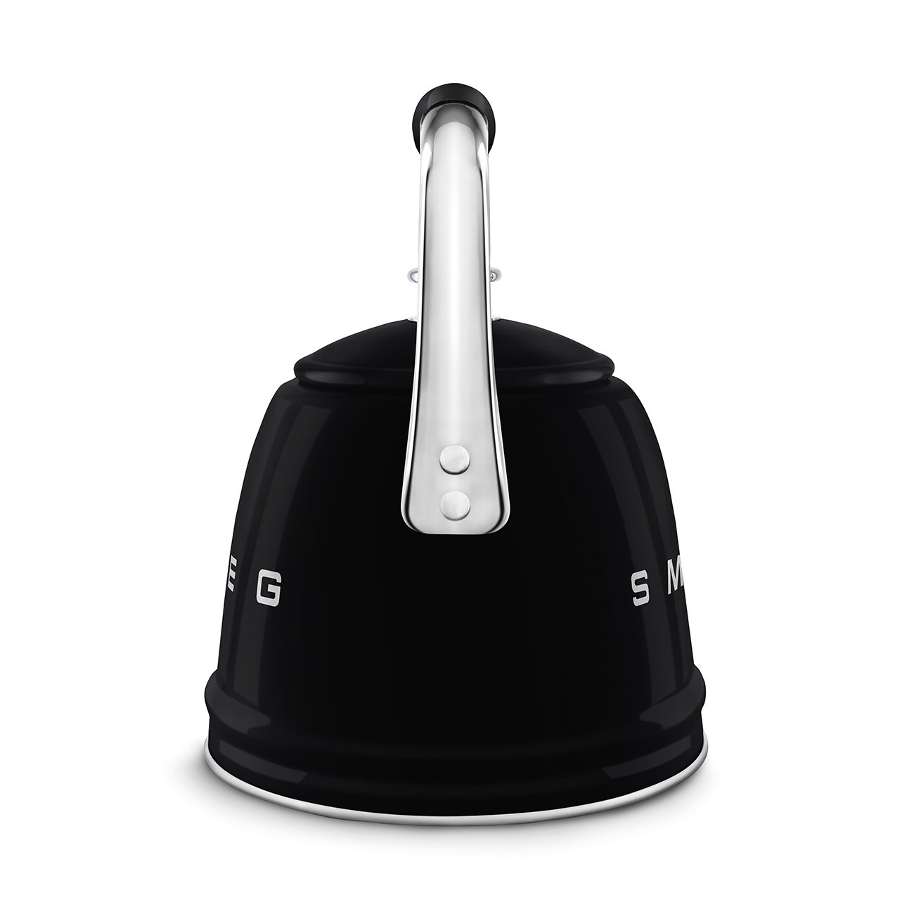 Smeg 2.3L Black Whistling Kettle - Image 3
