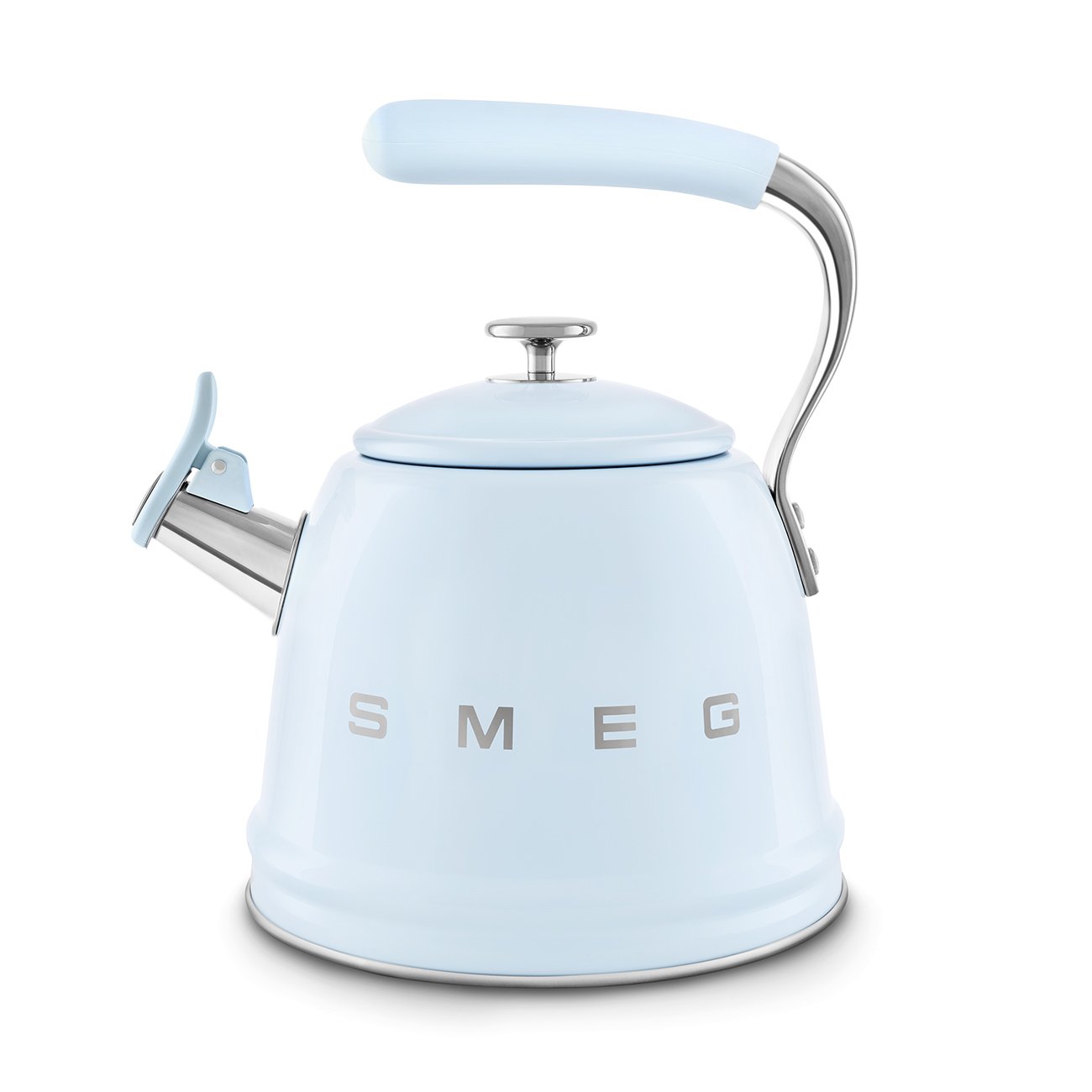 Smeg 2.3L Pastel Blue Whistling Kettle - Image 5