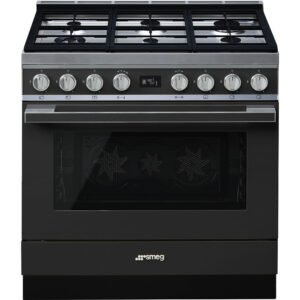Anthracite 90Cm Smeg CPF9GPAN Cooker