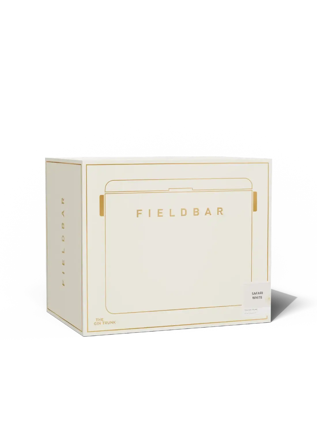 24L Safari White Field Bar Gin Trunk - Image 7