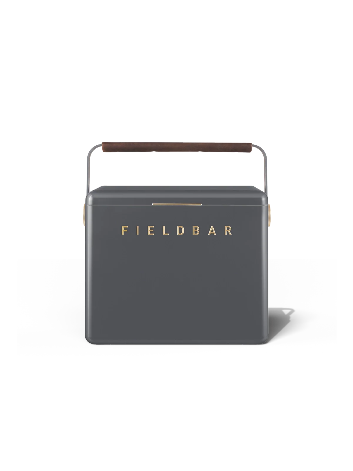 24L Oyster Grey Field Bar Gin Trunk - Image 7