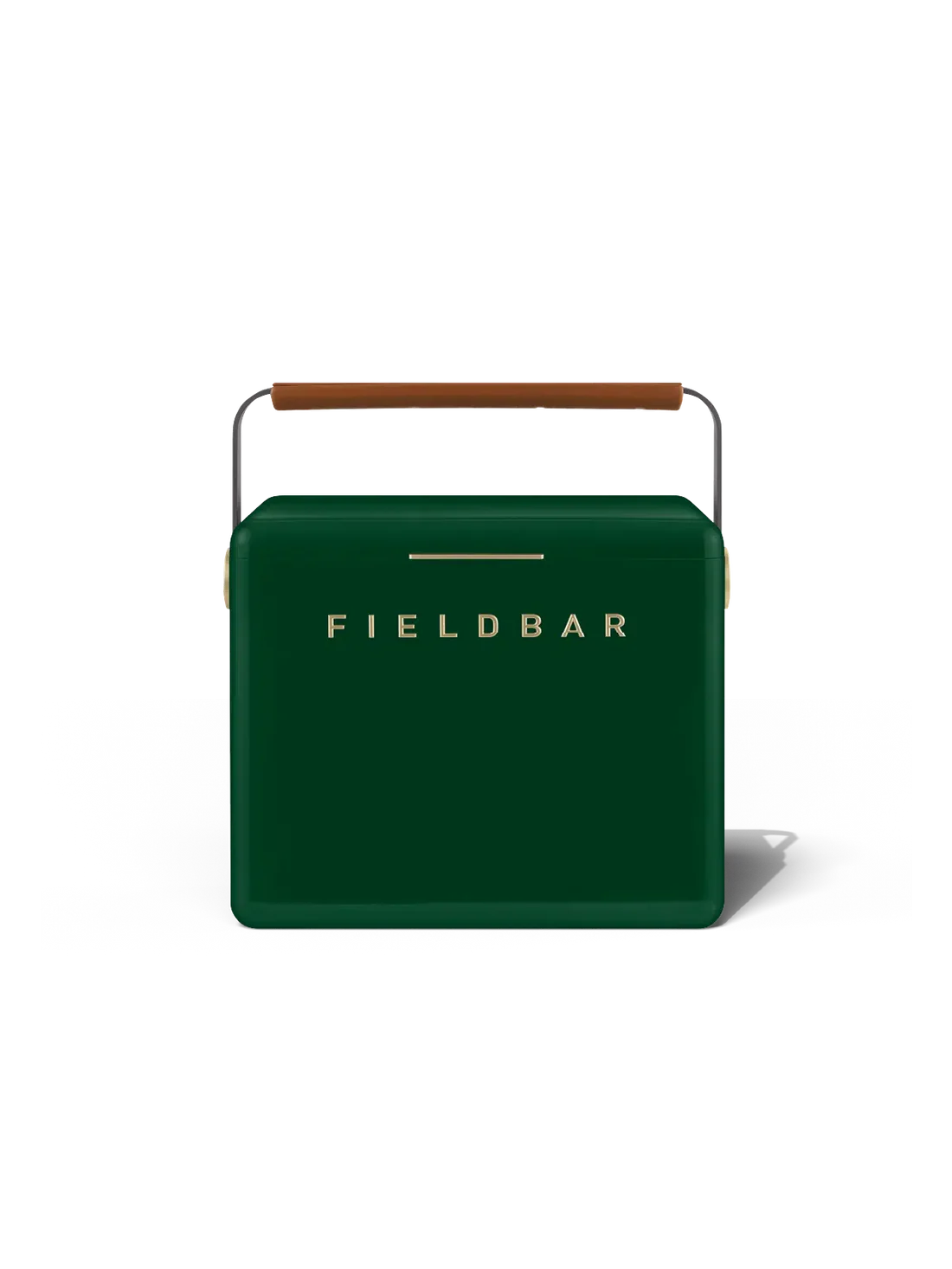24L Racing Green Field Bar Gin Trunk