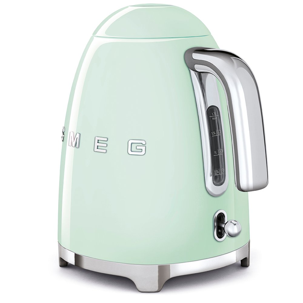 Luxury Pastel Green Smeg 1.7L Kettle