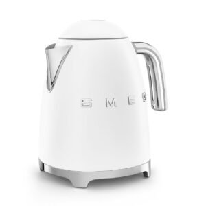 Retro White Matt 1.7L Smeg Kettle