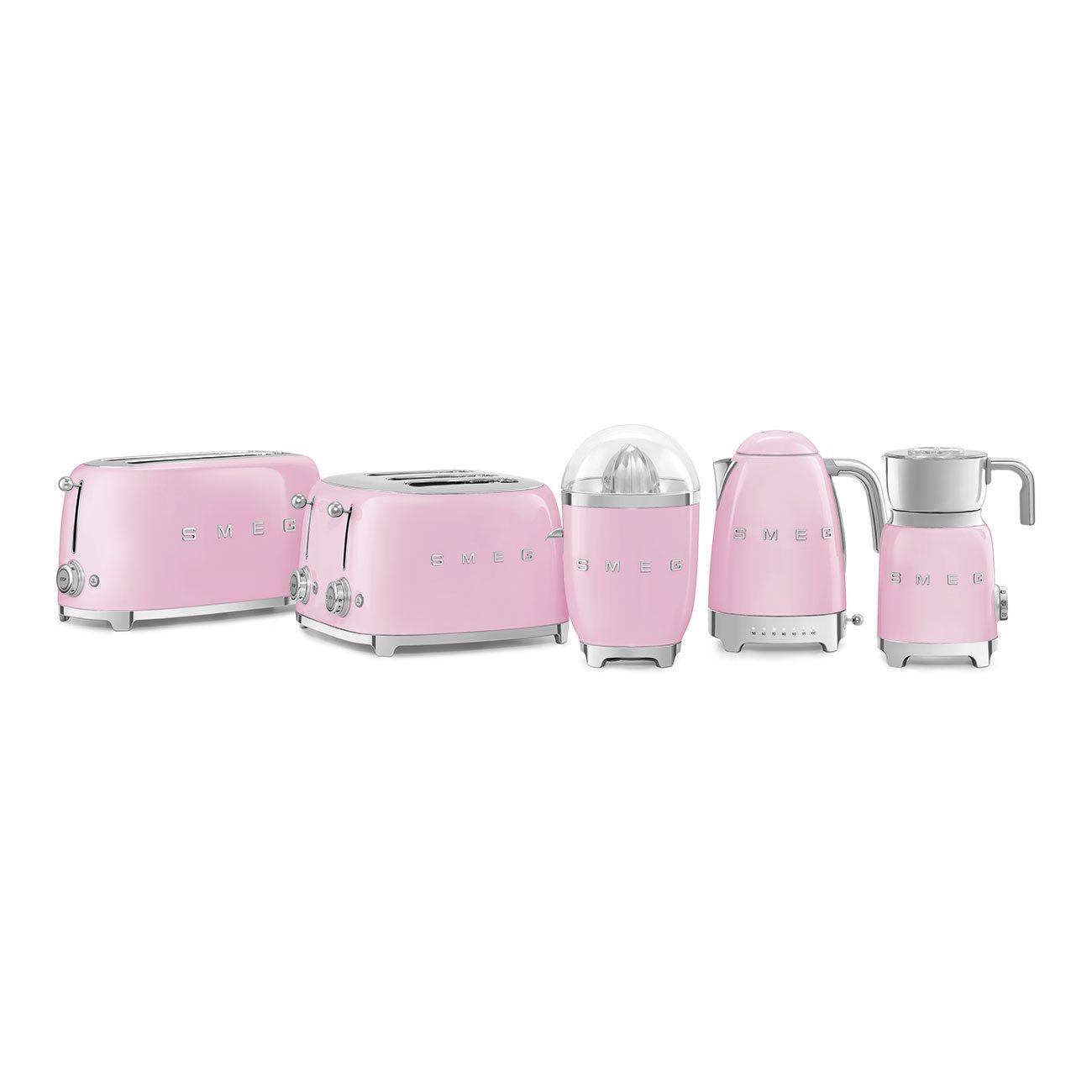 Luxury Pink Smeg Variable 1.7L Kettle
