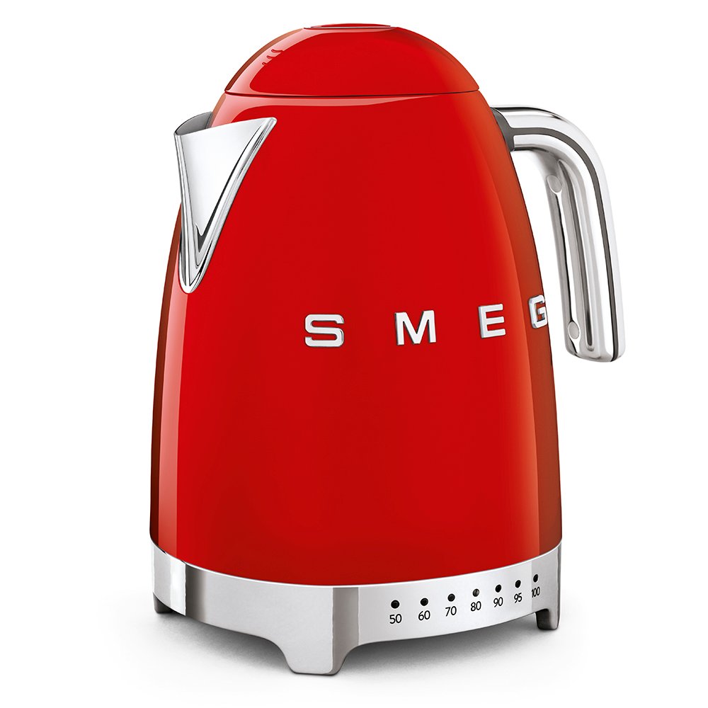 Red Glossy 50's Style Smeg Kettle KLF04RDSA - Image 2