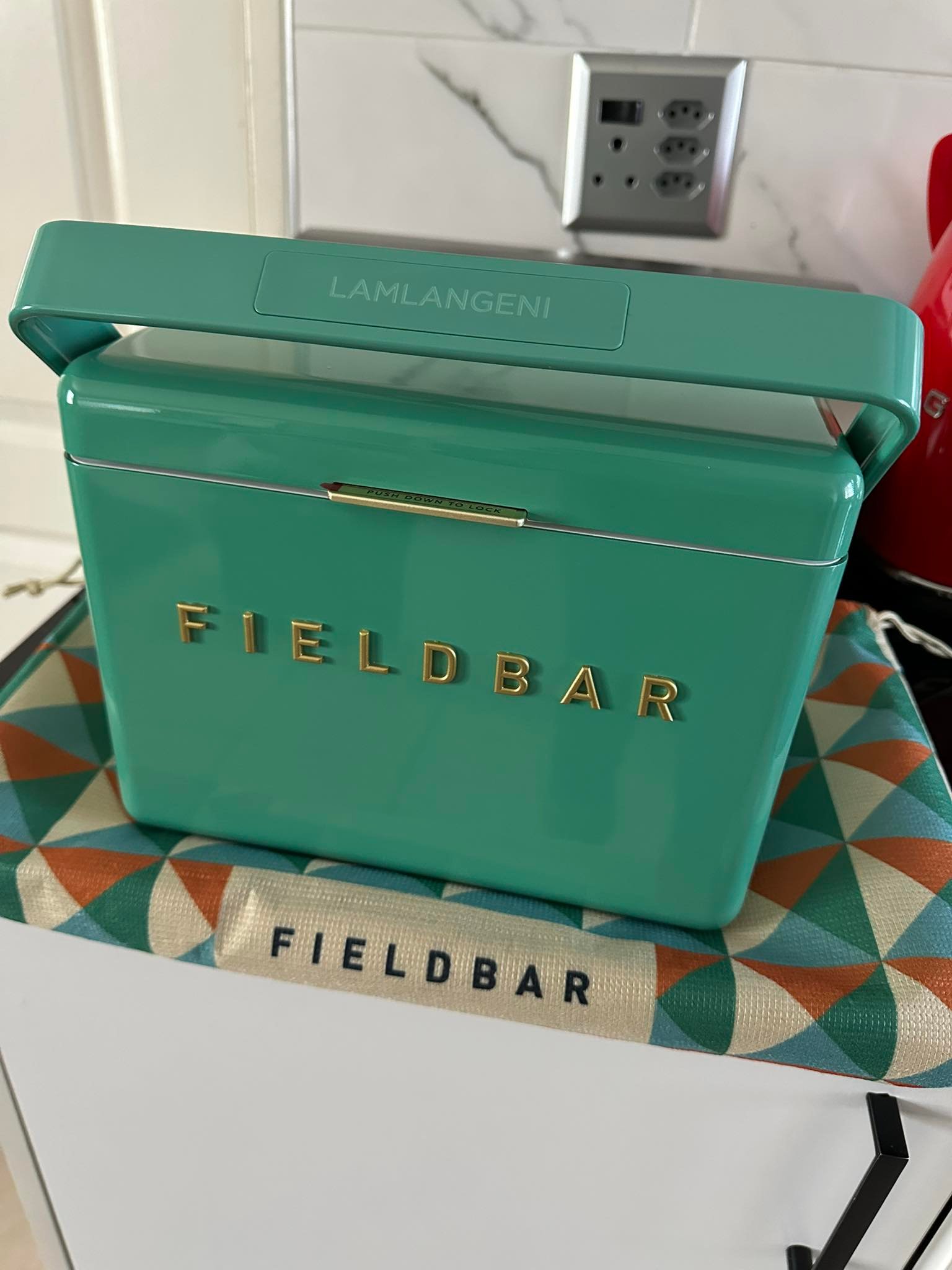 Mini Fieldbar Parisian Green Cooler