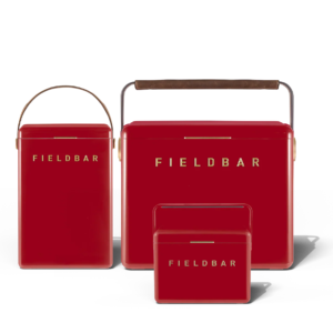 24L Lobster Red Field Bar Gin Trunk